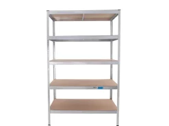 TRUTZHOLM Schwerlastregal 180x115 x75cm Regal 5 Böden Traglast 875 kg* Metallregale|Kellerregale