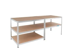 TRUTZHOLM Schwerlastregal 180x115 x75cm Regal 5 Böden Traglast 875 kg* Metallregale|Kellerregale