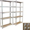 TRUTZHOLM Steckregal 180x90x30 cm 2er Set Schwerlastregal 875kg