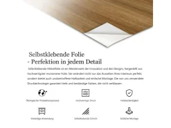 Tulup Möbelfolie Lackierte Platte Klebefolie Möbel 100x50 cm Folie für Möbel Mehrfarbig Möbelfolie Klebefolie für Möbel
