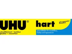 UHU Hart Spezialkleber Transparent 125 g* Bastelkleber