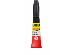 UHU Sekundekleber Plastik 2g + 3 ml* Stifte