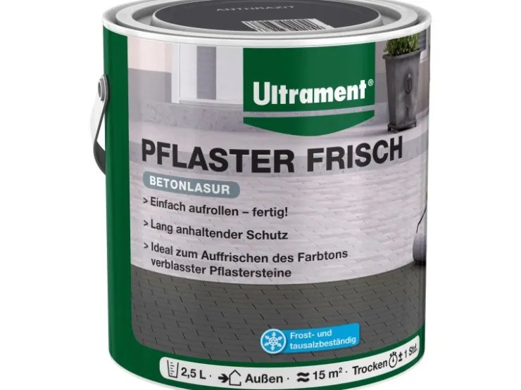 Ultrament Betonlasur Pflaster Frisch 2,5 l* Spezialfarben