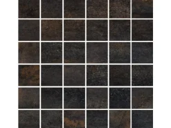 Vabene Mosaikfliese Allora Due Nero Feinsteinzeug 30 cm x 30 cm* Mosaik