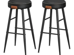 Vasagle Barhocker 2er-Set Schwarz* Möbelserien