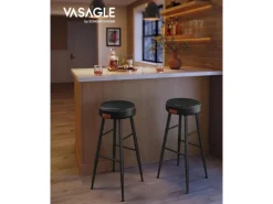 Vasagle Barhocker 2er-Set Schwarz* Möbelserien