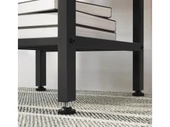 Vasagle Bartisch 110 cm x 40 cm x 90 cm Braun-Schwarz* Regale Schwarz|Regale Massivholz