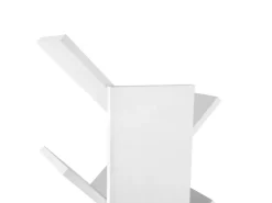 Vasagle Bücherregal Baum-Form 25 cm x 50 cm x 141,5 cm Weiß* Regale Massivholz|Holzregale