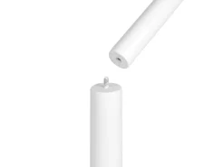 Vasagle Garderobenständer Massivholz 30 cm x 30 cm x 175 cm Weiß* Garderoben