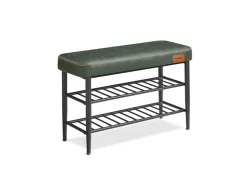 Vasagle Schuhbank 30 cm x 80 cm x 50 cm Grün
