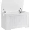 Vasagle Schuhtruhe 40 cm x 76 cm x 48 cm Weiß* Sitzbänke