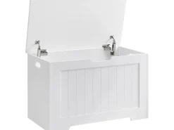 Vasagle Schuhtruhe 40 cm x 76 cm x 48 cm Weiß* Sitzbänke