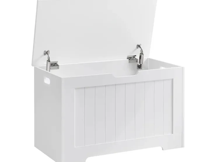 Vasagle Schuhtruhe 40 cm x 76 cm x 48 cm Weiß* Sitzbänke