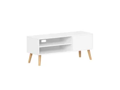 Vasagle TV-Schrank Industrie-Design 40 cm x 120 cm x 49 cm Weiß* Regal Weiß