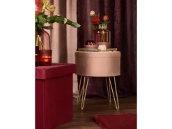 Vase Blush Bordeaux Glas 25,5 cm x Ø 18 cm Burgunderrot* Vasen