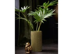 Vase Dark Wonder 25 cm x Ø 14 cm Grün* Vasen
