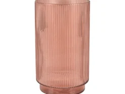 Vase Desert Flower Glas 25 cm x Ø 15 cm Braun