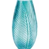 Vase Glam Forest Ø 12,5 cm x 19,5 cm Türkis