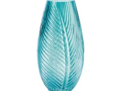 Vase Glam Forest Ø 12,5 cm x 19,5 cm Türkis