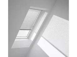 Velux Jalousie Manuell PAL F04 7057S 66 cm x 98 cm Silber Gebürstet