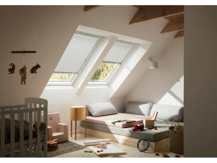 Velux Jalousie manuell PAL CK02 7001S Weiß* Jalousien