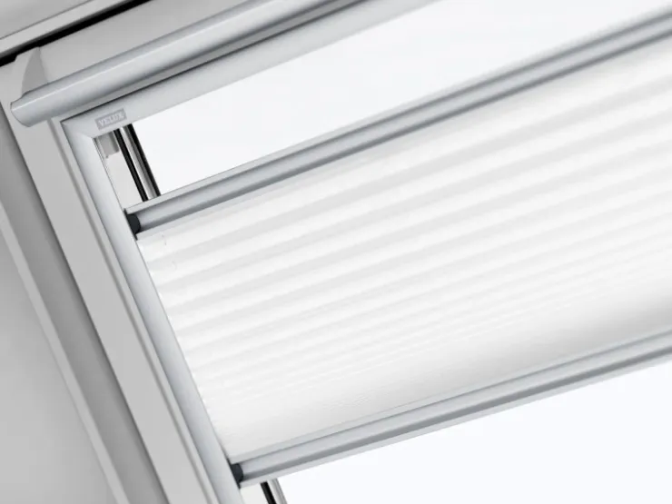 Velux Plissee manuell FHL S04 1016S Weiß