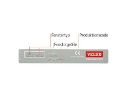 Velux Sichtschutzrollo Manuell RFL Y45 1028S