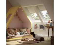 Velux Sichtschutzrollo mit Haltekrallen RG 047 1028* Raffrollos