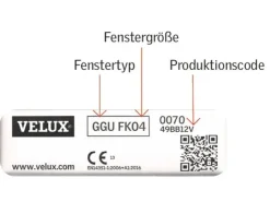 Velux Verdunkelungsrollo manuell DKL Y97 1025S* Rollos|Raffrollos