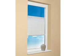 Verspannte Aluminium Jalousie 60 cm x 130 cm Weiß* Jalousien