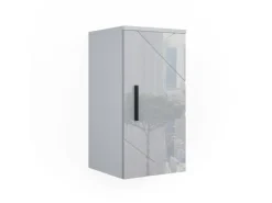 Vicco Badschrank Irma Hochglanz 30 x 59 cm* Regal Weiß