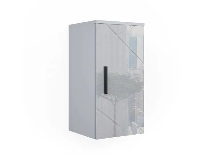 Vicco Badschrank Irma Hochglanz 30 x 59 cm* Regal Weiß