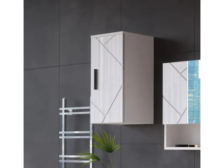 Vicco Badschrank Irma Hochglanz 30 x 59 cm* Regal Weiß