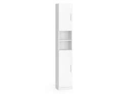 Vicco Badschrank Luis 32 x 190 cm* Weißlacke