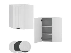 Vicco Eckhängeschrank Fame-Line Küchen-Eckschrank Landhaus/ 57 cm