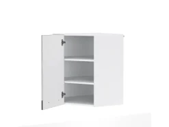 Vicco Eckhängeschrank Fame-Line Küchen-Eckschrank Hochglanz/Weiß 57 cm* Eckregale