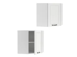 Vicco Eckhängeschrank R-Line Küchen-Eckschrank Landhaus/ 57 cm* Eckregale