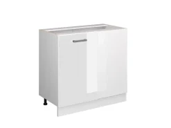 Vicco Eckunterschrank R-Line Hochglanz/ 86 cm ohne Arbeitsplatte
