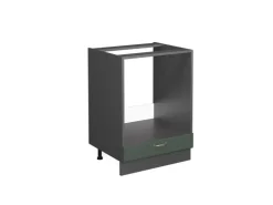 Vicco Herdumbauschrank Fame-Line Grün-Gold Landhaus/Anthrazit 60 cm ohne Arbeitsplatte* Schränke