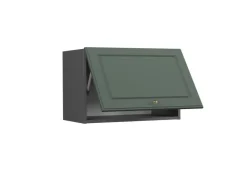 Vicco Hängeschrank Fame-Line Grün-Gold Landhaus/Anthrazit 60 cm Flach* Schränke