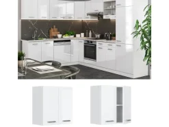 Vicco Hängeschrank R-Line Hängender Küchenschrank Hochglanz/ 60 cm* Schränke