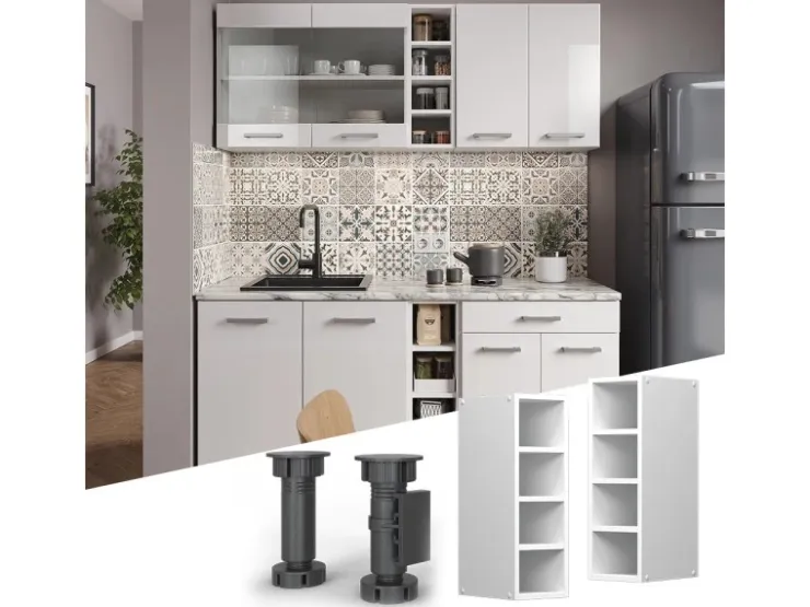 Vicco Hängeschrank R-Line Offener Küchenschrank / 20 cm* Schränke