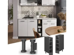 Vicco Küchenregal R-Line / 20 cm ohne Arbeitsplatte