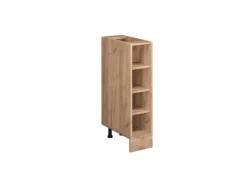 Vicco Küchenregal R-Line Offener Küchenschrank Goldkraft 20 cm ohne Arbeitsplatte