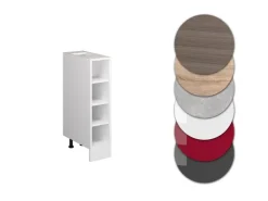 Vicco Küchenregal R-Line Offener Küchenschrank / 20 cm ohne Arbeitsplatte* Regal Weiß|Schränke