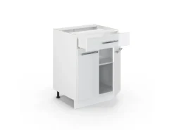 Vicco Küchenunterschrank Fame-Line Hochglanz/ 60 cm mit Schublade ohne Arbeitsplatte* Schränke