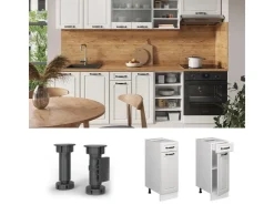 Vicco Küchenunterschrank R-Line Landhaus/ 30 cm ohne Arbeitsplatte* Schränke