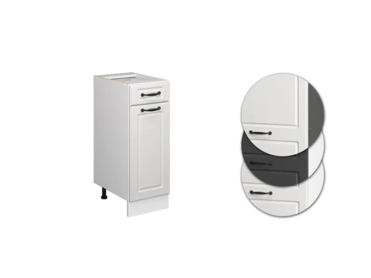 Vicco Küchenunterschrank R-Line Landhaus/ 30 cm ohne Arbeitsplatte* Schränke