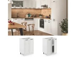 Vicco Küchenunterschrank R-Line Landhaus/ 60 cm ohne Arbeitsplatte