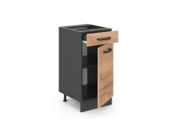 Vicco Küchenunterschrank R-Line Goldkraft /Anthrazit 40 cm ohne Arbeitsplatte* Schränke